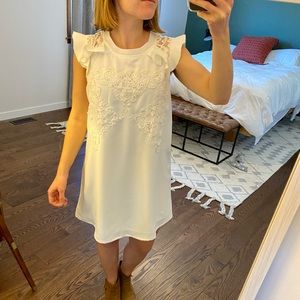 Sugarlips White Shift Dress